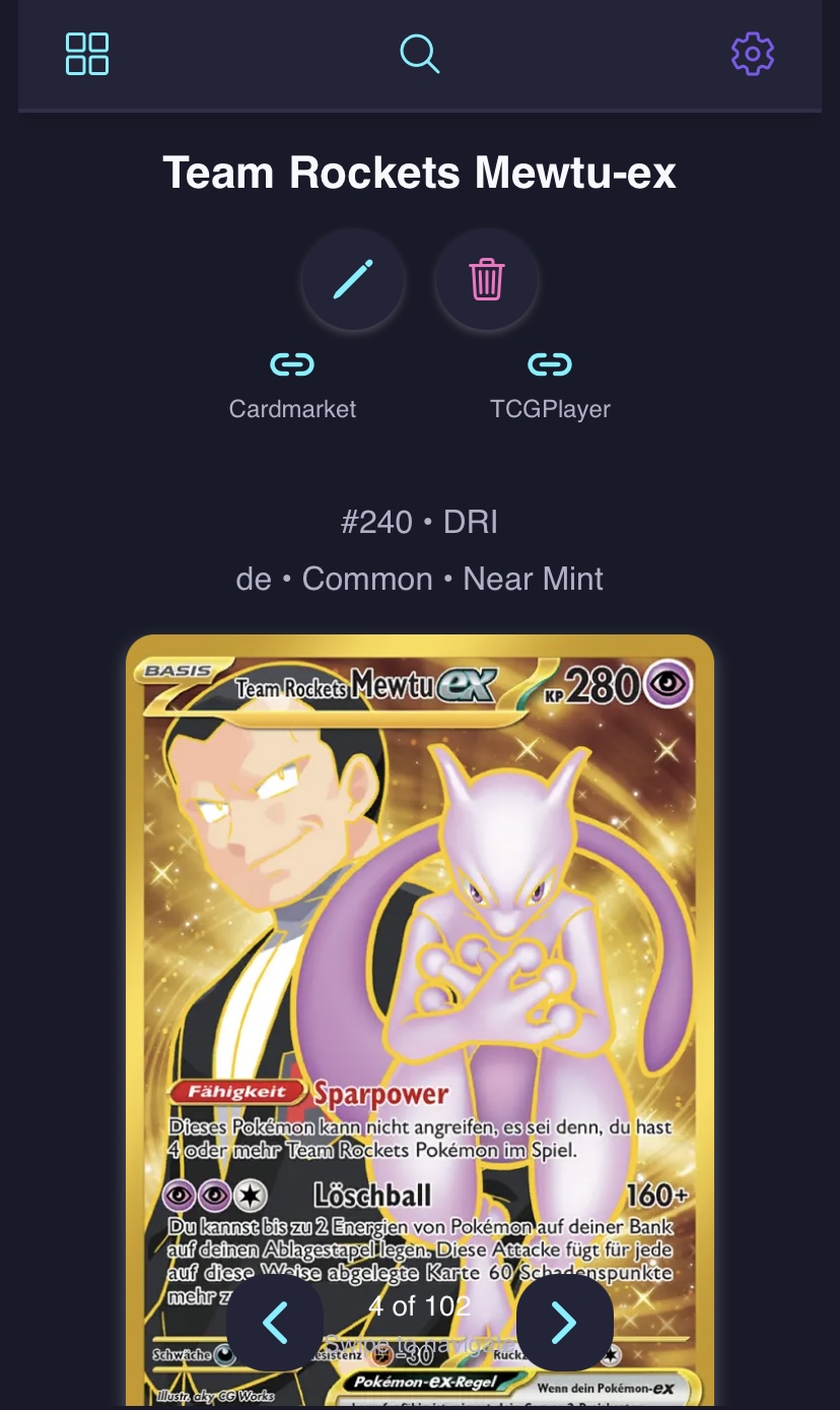 Card Details